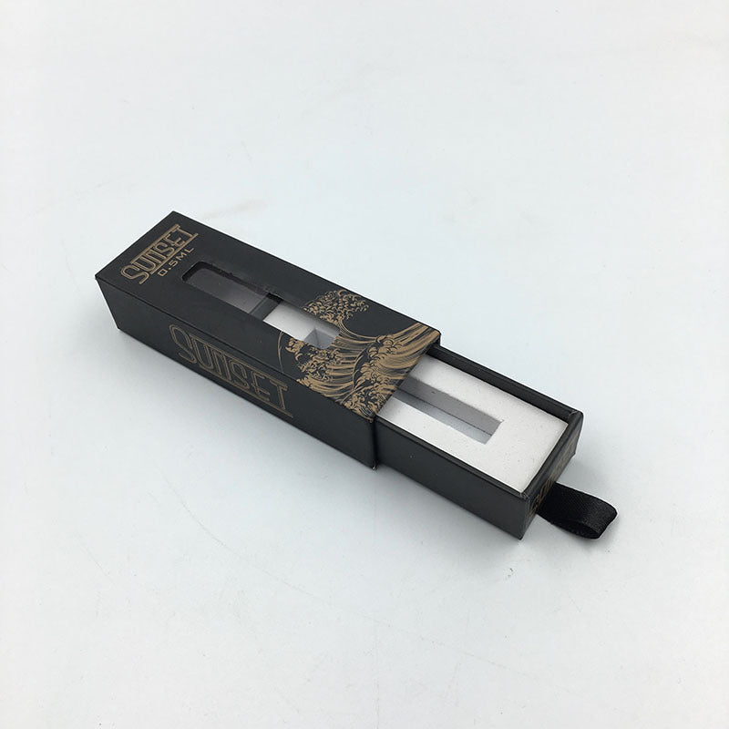 Custom Printed Vape Cartridge Packaging Drawer Box